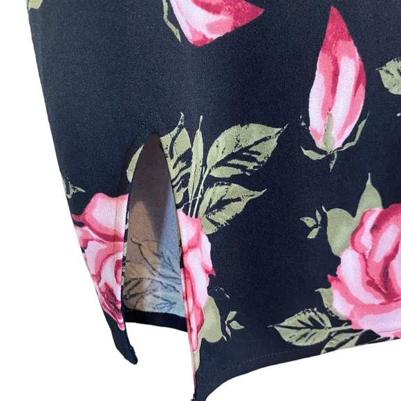 Guess Bianka rose print slit mini dress - Picture 10 of 15